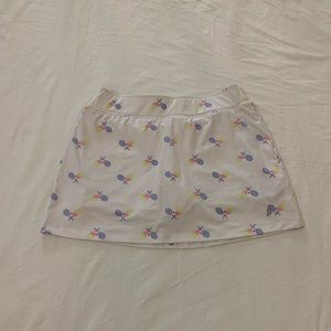 Fila tennis skirt with tennis racket pattern